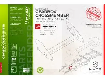 Zertifiziert Defender 90, 110, 130 300TDi Gearbox Crossmember
