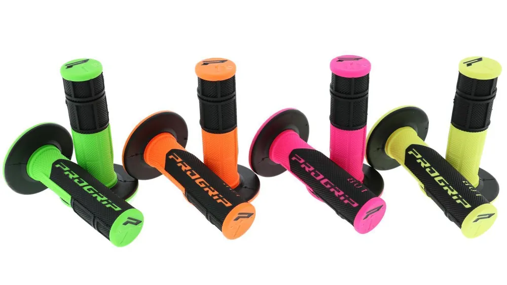 Lenkergriffe Progrip 801 Schwarze Basis, verschiedene Neon-Farben Begrenztes Angebot