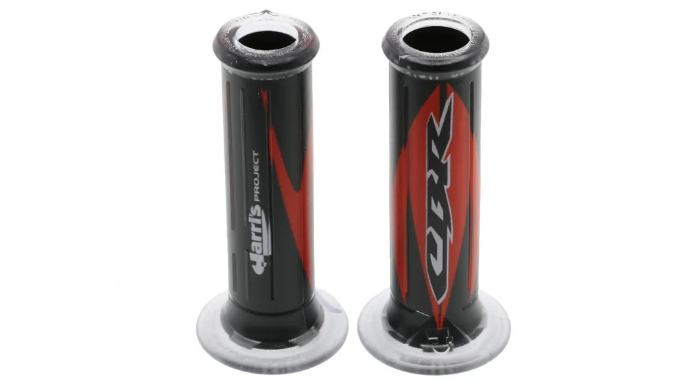 Must-Have Lenkergriffe Honda CBR 125 Style, rot/schwarz/weiß, D 22mm L 120mm, OpenEnd
