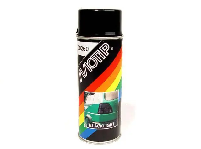 Tönungsspray Motip schwarz für Blinker und Rücklichtglas Heißes Angebot