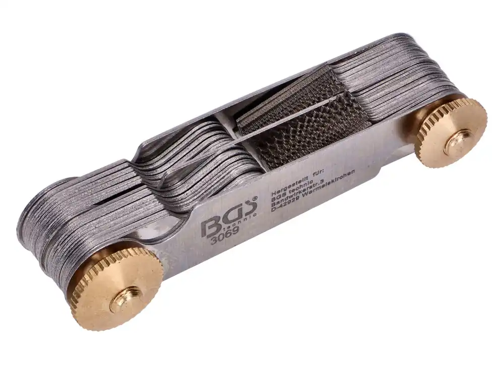Saisonangebot Gewindelehre BGS metrisch / zöllig 52-teilig