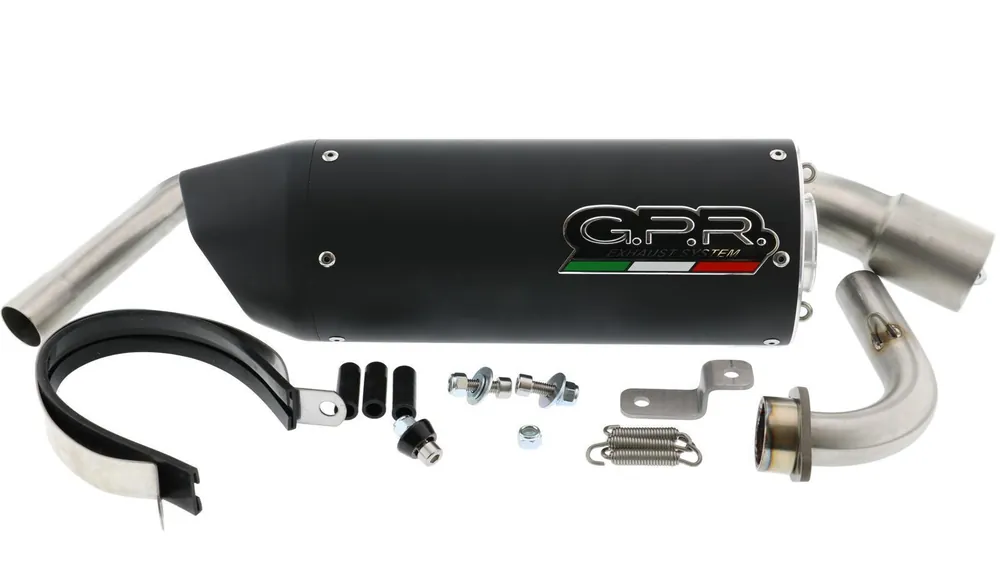 Preis Gesenkt Auspuffanlage GPR Furore Nero Yamaha YZF-R 125 Bj. 14-16, mit EG-BE und Kat