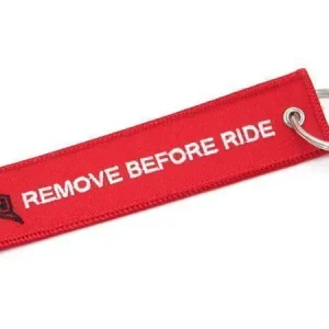 Schlüsselanhänger Radical Racing Motiv "Remove before ride" Beliebt