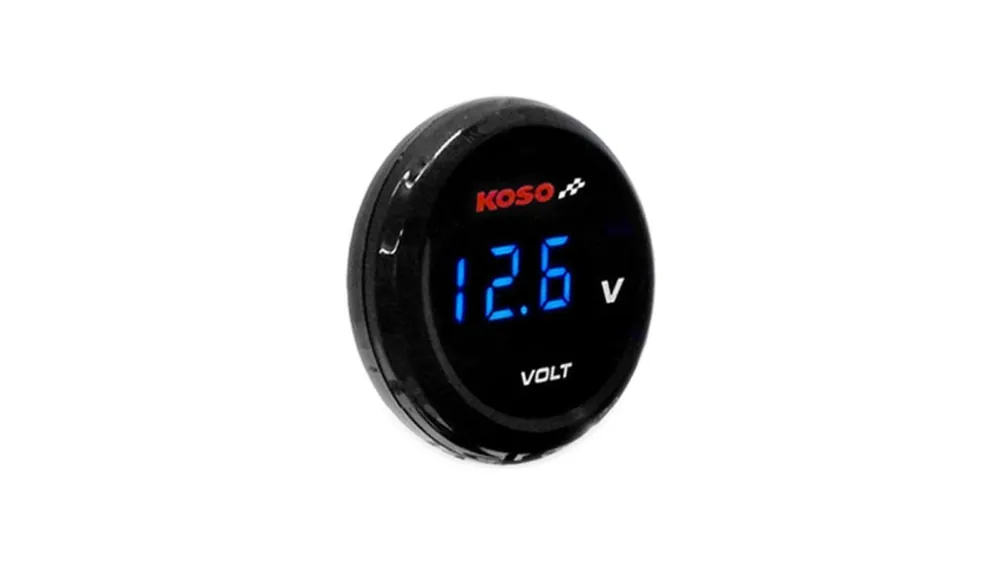 Letzte Chance Temperaturanzeige KOSO Coin universell, bis 120°C, versch. Farben