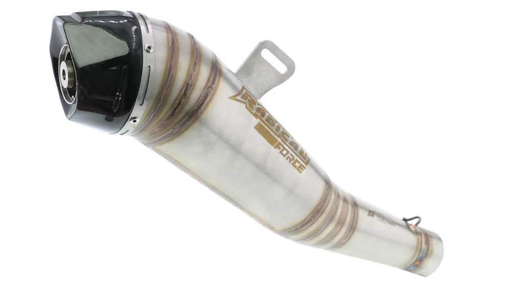 Auspuffanlage Radical Racing GP Carbon Force Zontes G1/G2/U 125 Heißes Angebot