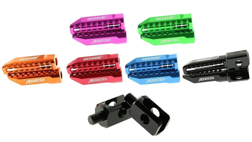 Fußrasten Radical CNC Parts Aprilia SX 125 ab Bj. 18 (KXB) Billig