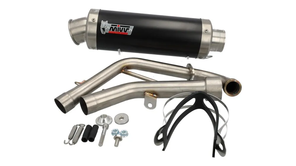 Auspuffanlage MIVV GP Black Line Yamaha YZF-R 125 bis Bj. 13, mit EG-BE Preis Gesenkt
