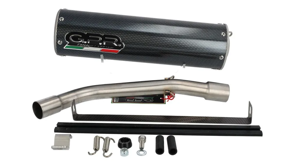 Slip- On Endschalldämpfer GPR M3 Poppy Fantic Enduro/Motard 125 Bj. 17-20, mit EG-BE Jetzt Kaufen