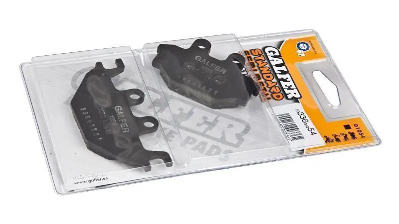 Bremsbeläge Galfer standard Yamaha YZF-R 125 Bj. 08-17 / MT 125 14-19 , hinten, mit ABE Günstig
