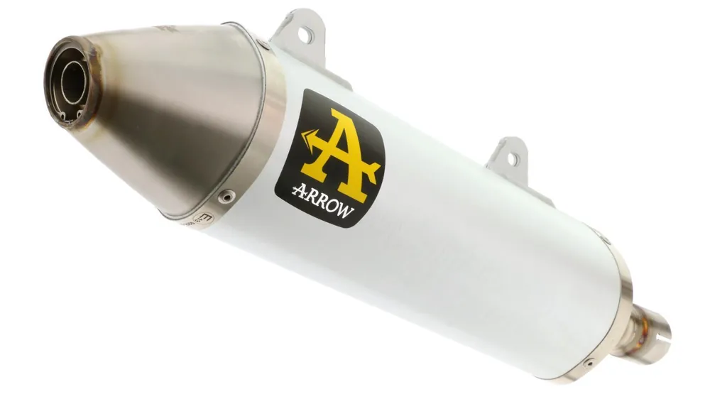 Nur Heute Slip- On Endschalldämpfer Arrow Thunder Aprilia RX/SX 125 Bj. 21-24, Aluminium, mit EG-BE