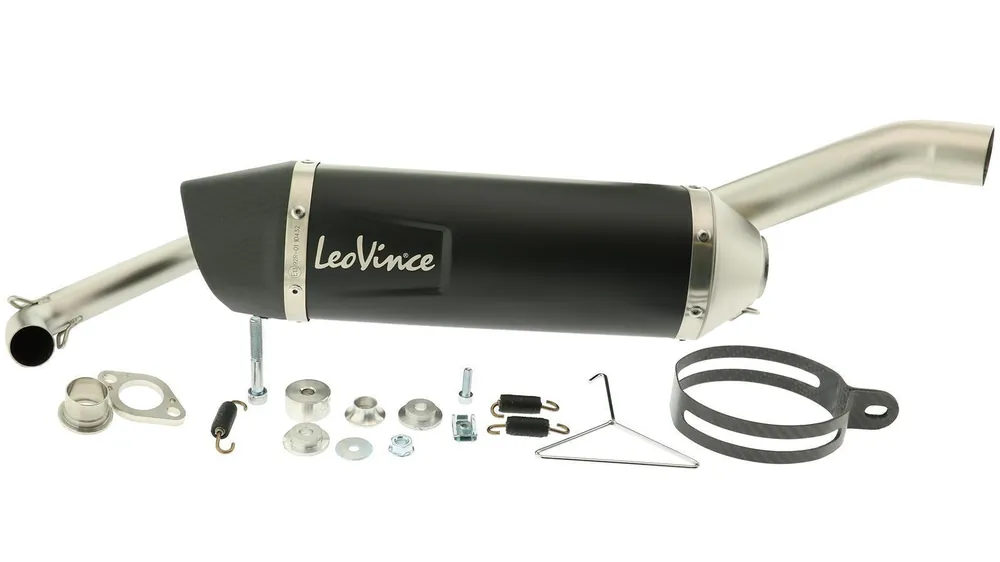 Auspuffanlage Leo Vince LV ONE EVO Black Edition Yamaha MT/YZF-R 125 Bj. 19-20, mit EG-BE Neu