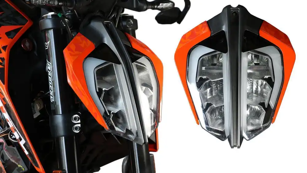 Garantierte Lieferung Böser Blick Radical Racing KTM Duke 125 ab Bj. 2017