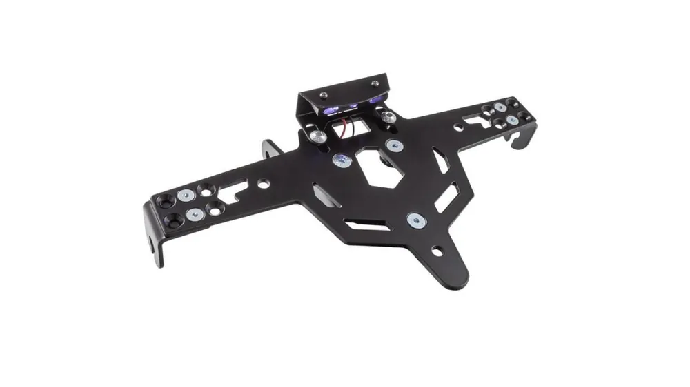 Nur Heute Kennzeichenhalter Motoflow Aprilia RX/SX 125 ab Bj. 18, inkl. Beleuchtung