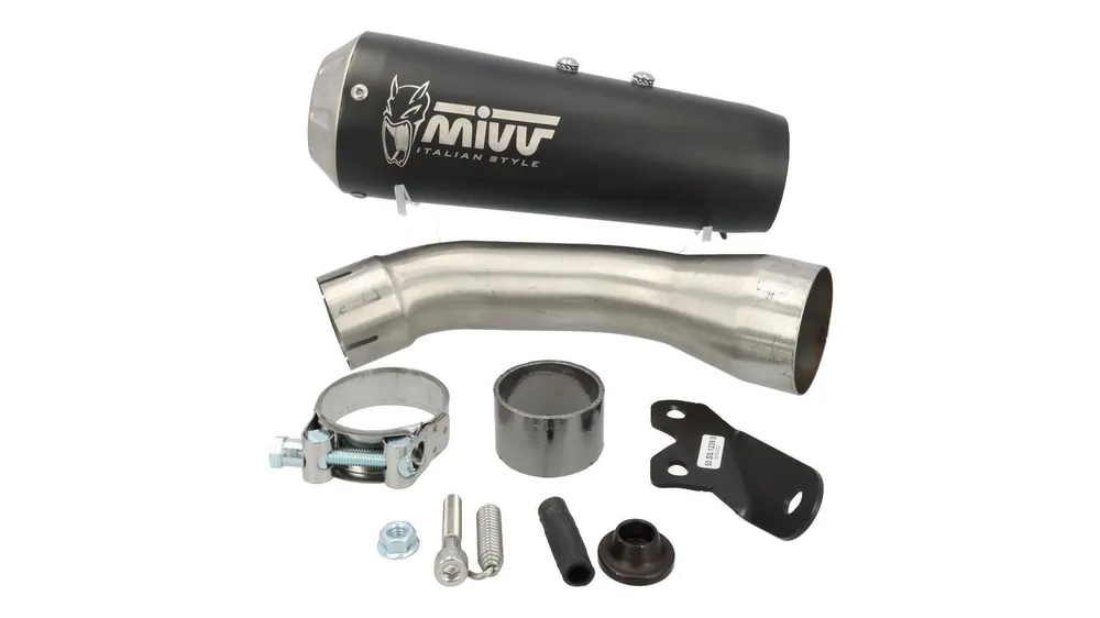 Garantierte Lieferung Slip- On Endschalldämpfer MIVV XM1 KTM Duke 125 Bj. 21-23, mit EG-BE