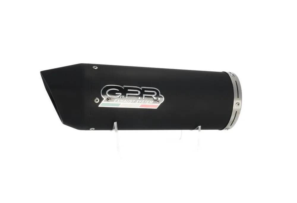 Heißes Angebot Slip- On Endschalldämpfer GPR Furore Nero Fantic XME/XMF 125 Bj. 21-22, mit EG-BE