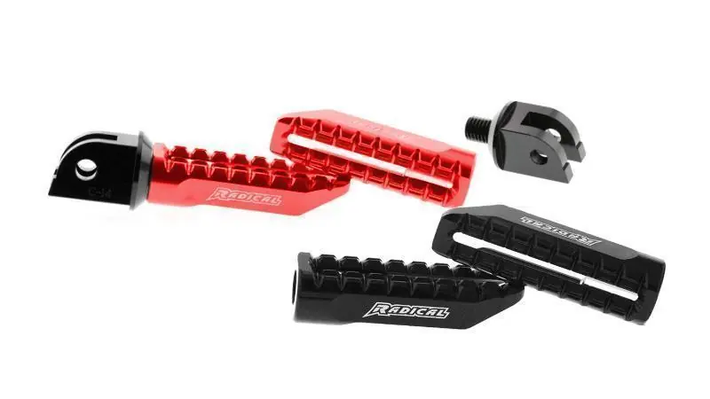 Fußrasten Radical Racing Honda CB 125 R (JC79), MSX 125 (JC61), versch. Farben Jetzt Kaufen