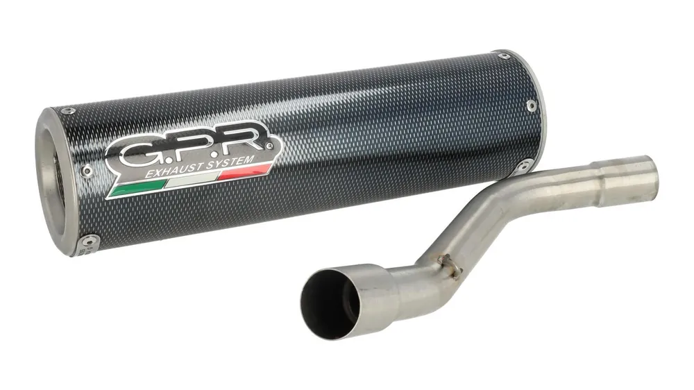 Auspuffanlage GPR M3 Poppy Fantic XEF 125 Bj. 21-22, mit EG-BE Super-Preis