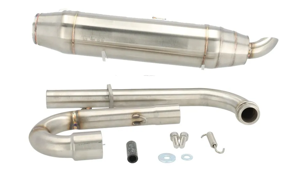 Auspuffanlage GPR Deeptone Inox Underfloor Honda MSX 125 Grom Bj. 13-16, mit EG-BE und KAT Sonderaktion