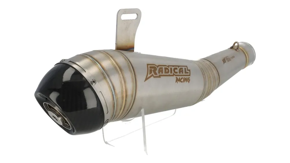 Slip- On Endschalldämpfer Radical Racing GP Carbon Zontes G1/U1/UII 125, mit EG-BE Sale