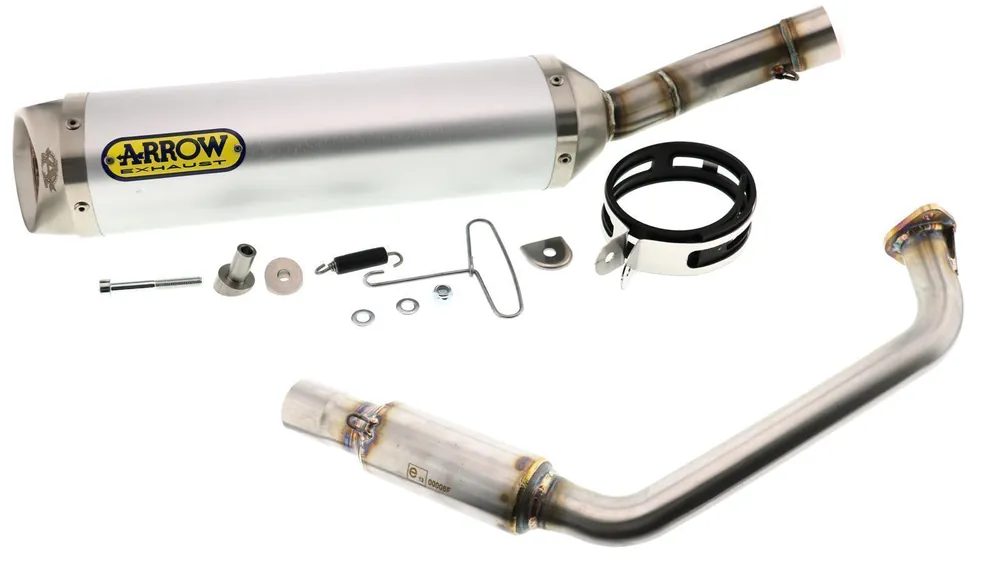 Meistverkauft Auspuffanlage Arrow Thunder Yamaha MT / YZF-R 125 Bj. 21-23, mit Kat und EG-BE