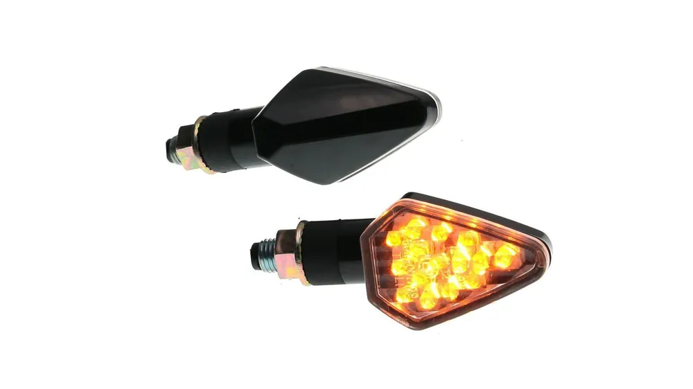 Jetzt Bestellen LED- Blinkerset Motoflow Arrow Edgy schwarz, mit E-Prüfzeichen