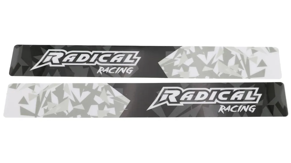Sonderaktion Schwingen-Dekor Set Radical Racing Yamaha WR 125, Farbe Grau/Schwarz/Neon