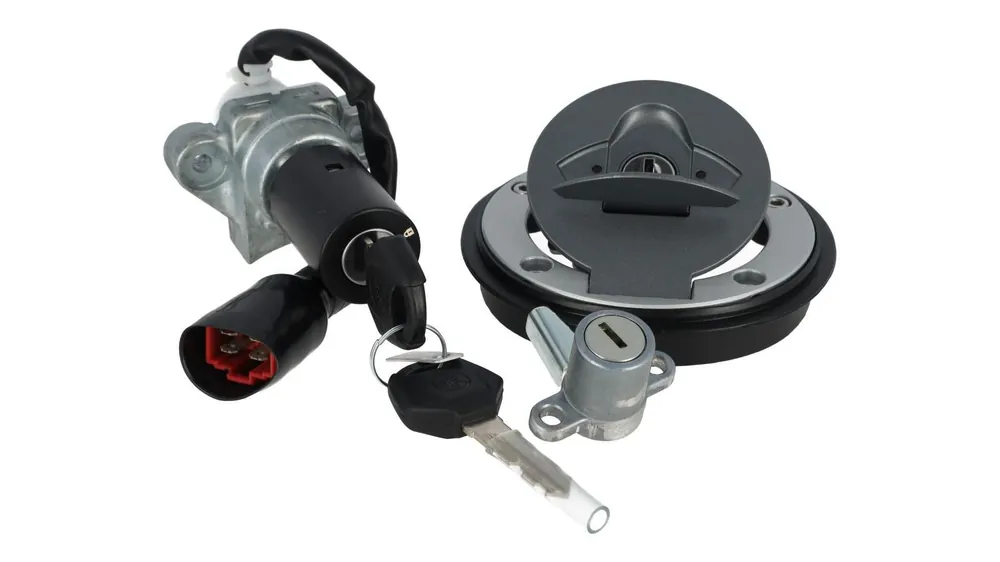 Neue Ware Schloss-Satz Yamaha OEM Yamaha MT 125 ab Bj. 21, Lenkerschloss, Tankdeckel, Sitzbankschloss