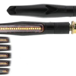 Aktuell LED- Blinkerset Lauflicht "Spear" m. Positionsleuchte, mit E-Prüfzeichen