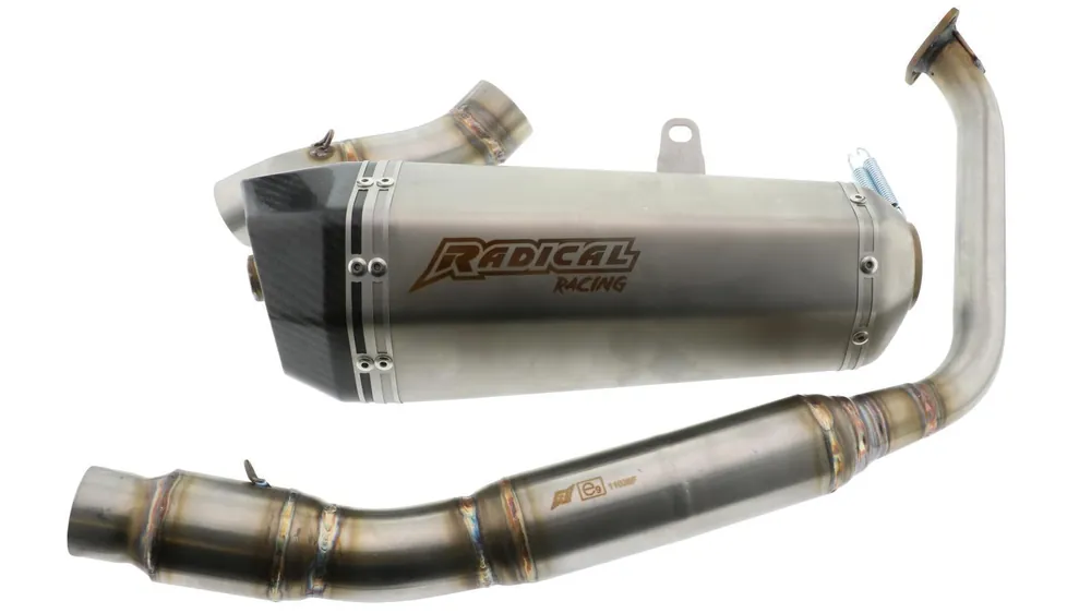 Auspuffanlage Radical Racing GP Pro Yamaha YZF-R/MT 125, ab Bj. 19/20 (RE39/RE40), mit EG-BE Top-Seller