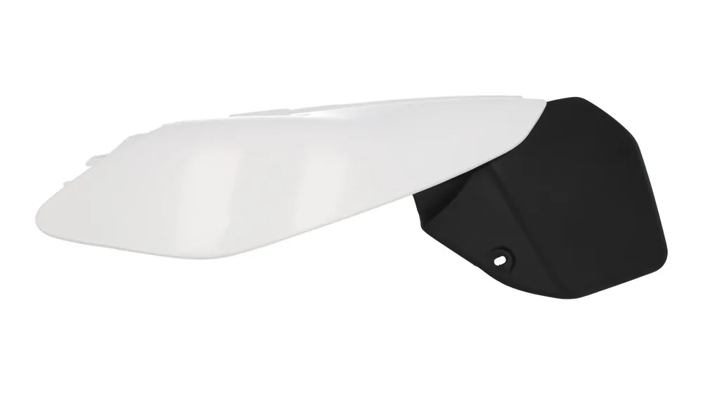 Ausverkauf Heckverkleidung Yamaha OEM Yamaha DT 125 Bj. 99-06, rechts, weiß