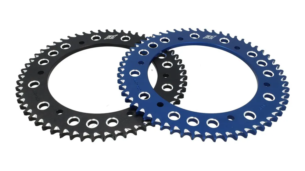Kettenrad Radical Racing Aluminium Yamaha DT/ WR 125, 57 Zähne, versch. Farben Finale Aktion