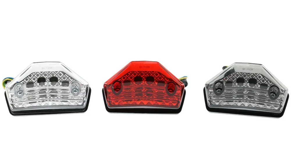 Sichere Zahlung LED- Rücklicht Motoflow Rieju Marathon (MRT) 125, mit EG-BE, versch. Farben