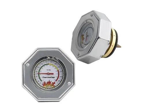 Kühlerverschluß mit Temp-Anzeige 16PSI, 30-270° F Markenprodukt