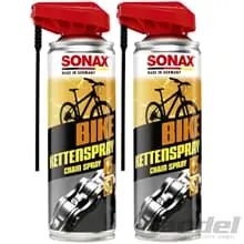 2x 300 ml SONAX BIKE KETTENSPRAY EASY SPRAY FAHRRAD KETTENSPRÜHFETT FAHRRADKETTE Direktkauf