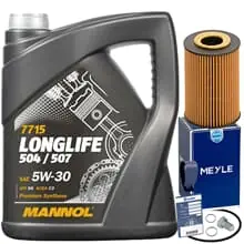 Neuheit MEYLE FILTER ÖLFILTER+5W30 ÖL FÜR VW PASSAT B7 TOURAN GOLF 7 AUDI A1 A3 A4 TDI
