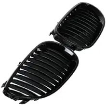 KÜHLER-GRILL SPORT NIEREN SCHWARZ GLÄNZEND passend für BMW 5er E60 E61 2003-2010 Sonderaktion