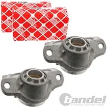 Markenprodukt 2x FEBI FEDERBEINLAGER DOMLAGER HINTEN für AUDI A1 A3 (8V) VW GOLF VII LEON 5F