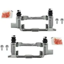 2x BREMSSATTEL-HALTER BREMS-TRÄGER HINTEN LINKS+RECHTS für AUDI A6 C6 (4F) Mega-Angebot