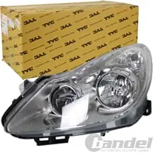Nur Heute TYC HAUPTSCHEINWERFER VORNE LINKS CHROM für OPEL CORSA D bis BAUJAHR 1/2011