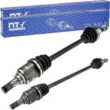 Neuheit 2x ANTRIEBSWELLE VORDERACHSE LINKS+RECHTS für NISSAN MICRA 3 C+C NOTE AUTOMATIK