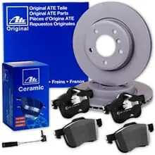 Jetzt Bestellen ATE BREMSSCHEIBEN 260mm + CERAMIC BELÄGE VORNE für MERCEDES A-KLASSE W168