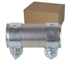 Versand Am Gleichen Tag ROHRVERBINDER ABGASANLAGE 50,5x125 mm passend für BMW 3er E46 AUDI A3 A4 A6 VW