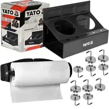 YATO MAGNET HALTER SATZ SPRAY DOSEN HANDTUCH TOPFMAGNET für WERKSTATTWAGEN BÜHNE Neuheit