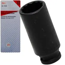 BGS KRAFT-STECKSCHLÜSSEL-EINSATZ 1/2" ZOLL 27mm ANTRIEBSWELLEN NUSS 12-KANT Kracherpreis