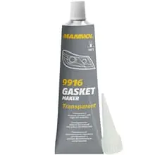 Preiswert 1x 85g MANNOL GASKET MAKER TRANSPARENT DICHTMASSE KLEBER SCHEINWERFER BLINKER