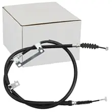 Neu Im Sortiment 1x SEILZUG HANDBREMSSEIL HINTEN LINKS passend für KIA CARENS 1+2 SHUMA 1+2