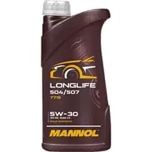 Garantierte Lieferung 1L MANNOL LONGLIFE MOTORÖL 5W-30 passend für VW 504.00 507.00 BMW LL-04 229.51