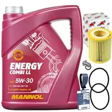 1x FILTER ÖLFILTEREINSATZ+MANNOL 5W30 ÖL FÜR OPEL ASTRA H VECTRA CC ZAFIRA B Sale