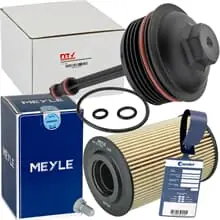 Letzte Chance ÖLFILTERDECKEL+MEYLE ÖLFILTER FÜR AUDI A1 A3 A4 Q3 Q5 VW CADDY GOLF 6 PASSAT B7