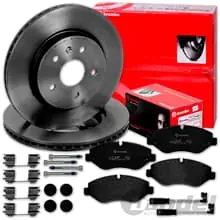 Online Kaufen brembo BREMSSCHEIBEN + BELÄGE VORNE für MERCEDES W447 VITO V-KLASSE MARCO POLO